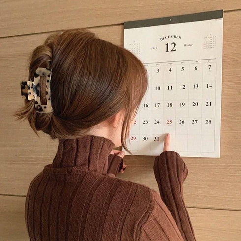Hollow Square Hair Claw Clip